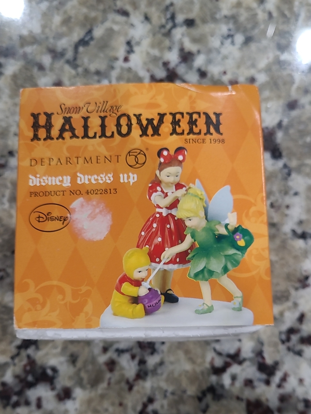 Department 56 Snow Village Halloween Disney Dress Up Figurine 4022813 New In Box